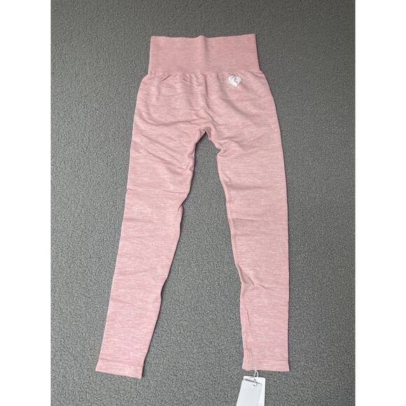 Women’s‎ Best Move Seamless Leggings light pink Marl size large L NWT - Picture 4 of 6